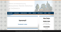 Desktop Screenshot of parafialazany.pl